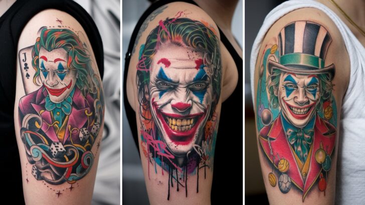 10 Joker Tattoos As Wild & Bold As His Personality