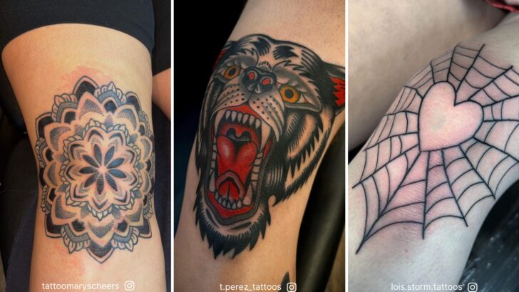 12 Cool Knee Tattoo Ideas That’ll Catch Everyone’s Attention