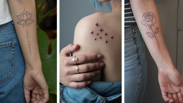22 Simple But Enduring Tattoos That Always Look Cool