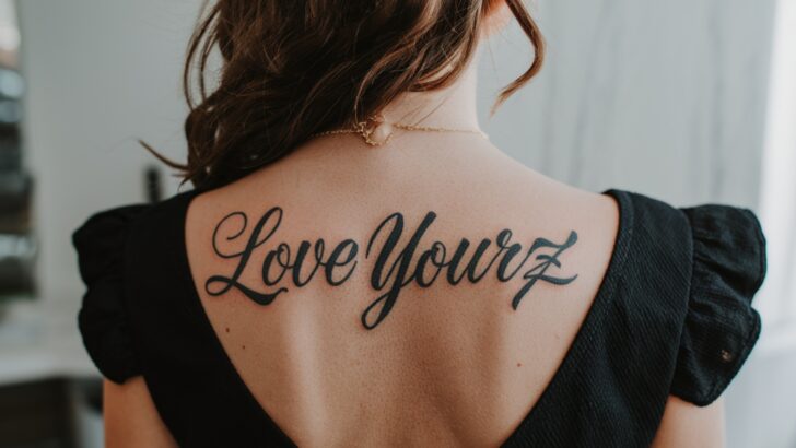 22 Unique “Love Yourz” Tattoos Honoring Self-Love and Gratitude