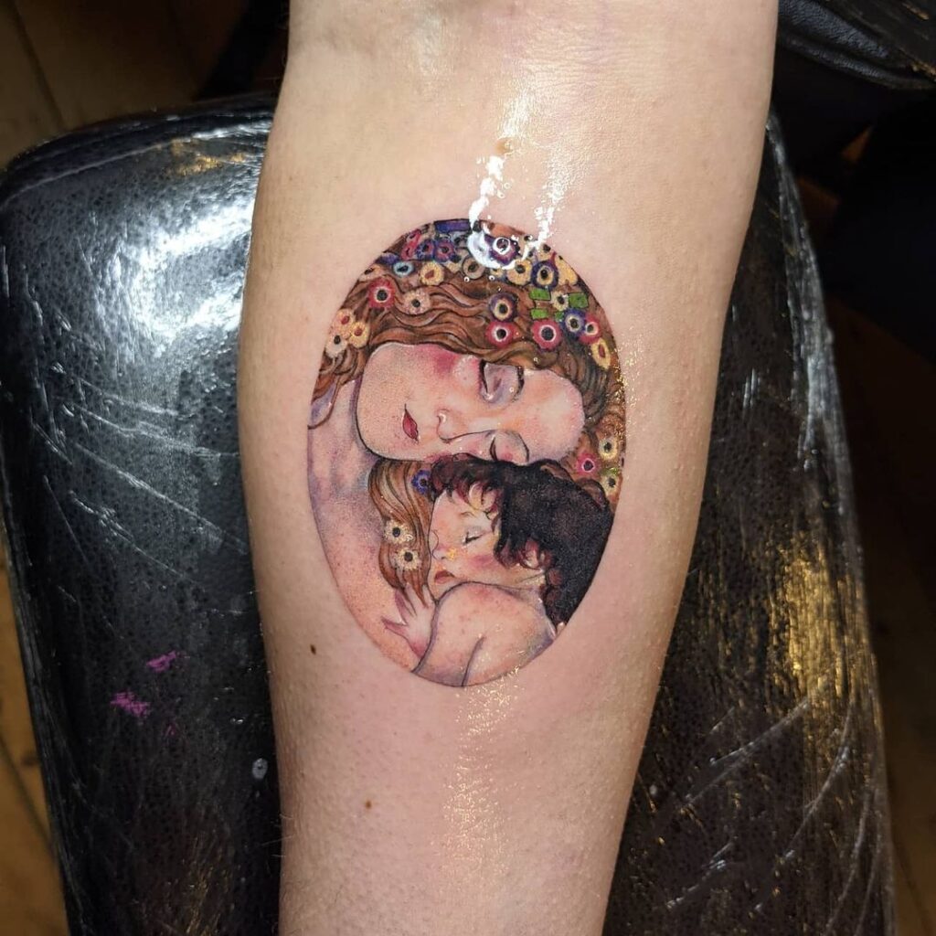 Klimt Painting Tattoo