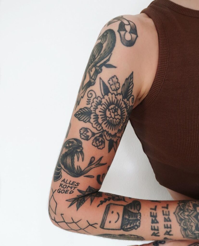 Intricate Arm Tattoo