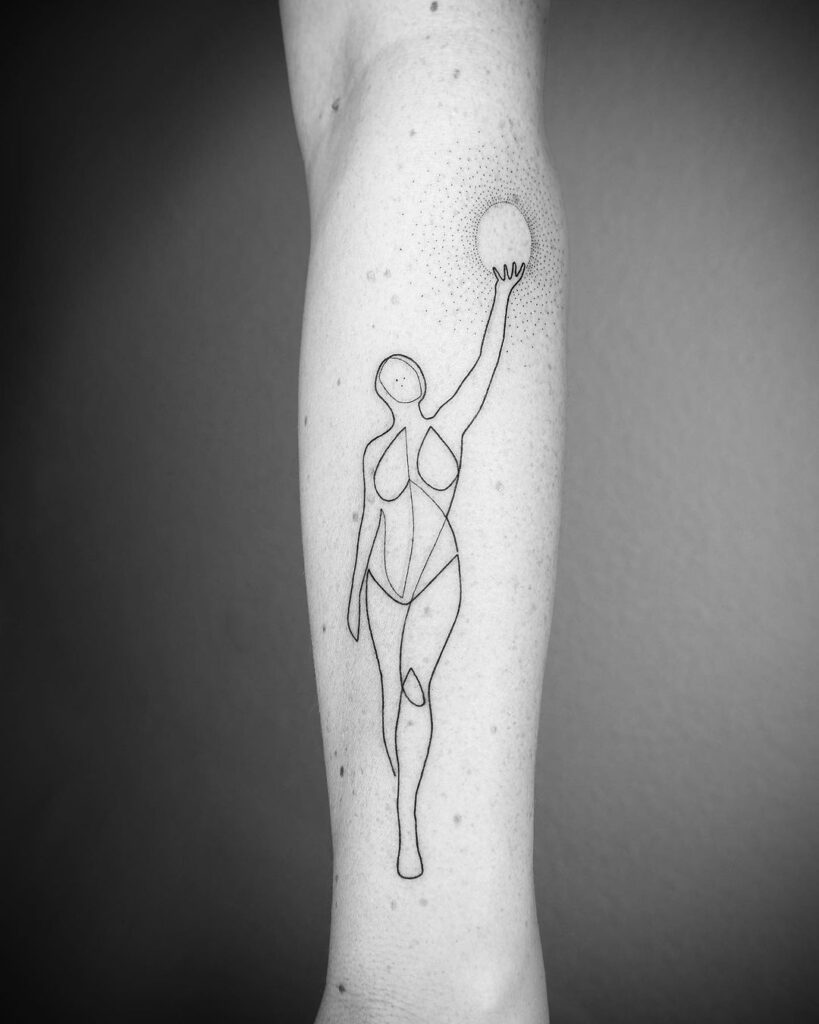 minimalist spiritual tattoo design Its in my hands