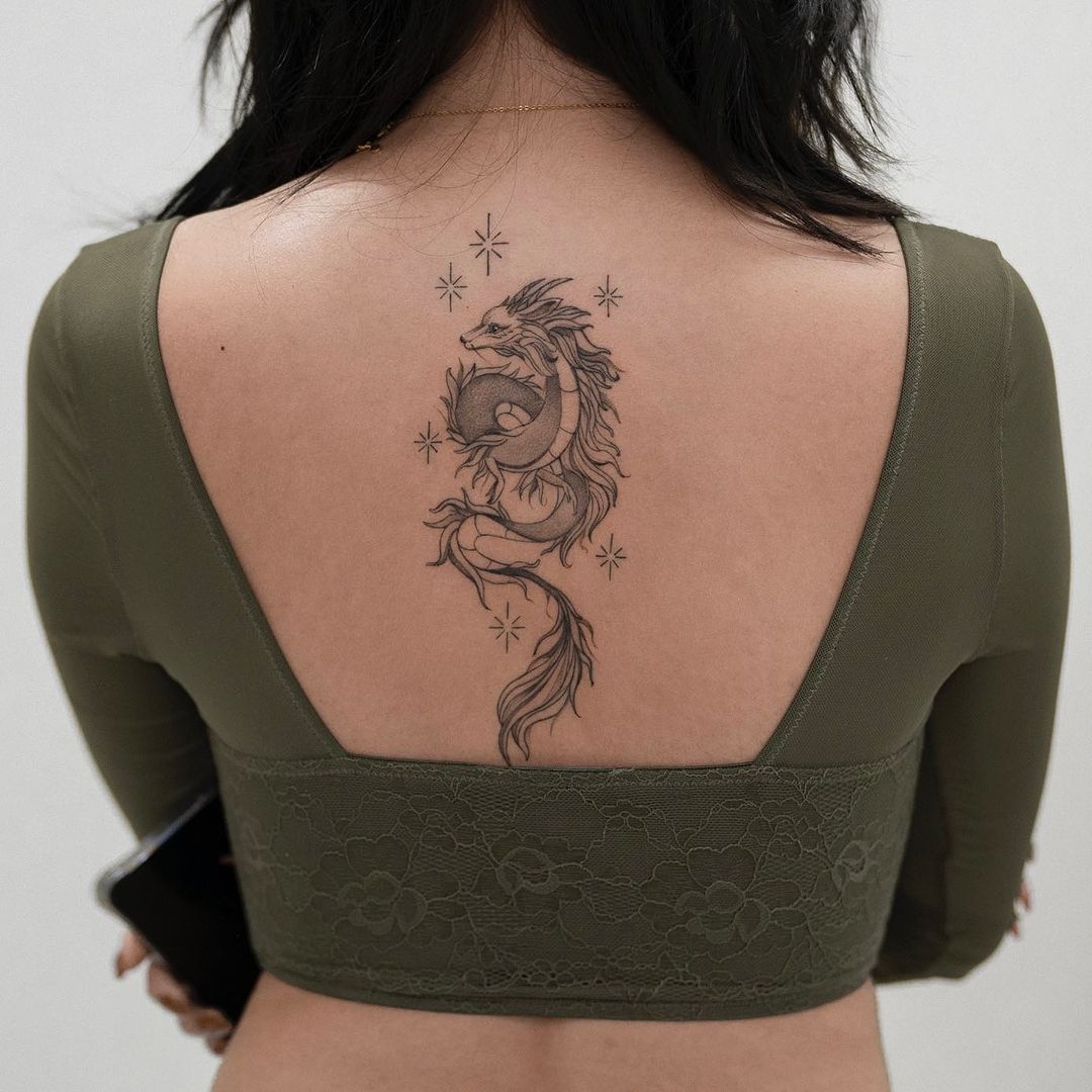 dragon tattoo