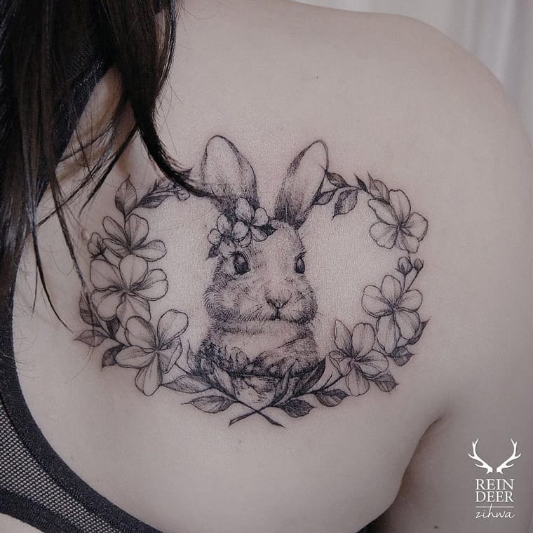 Bunny tattoo
