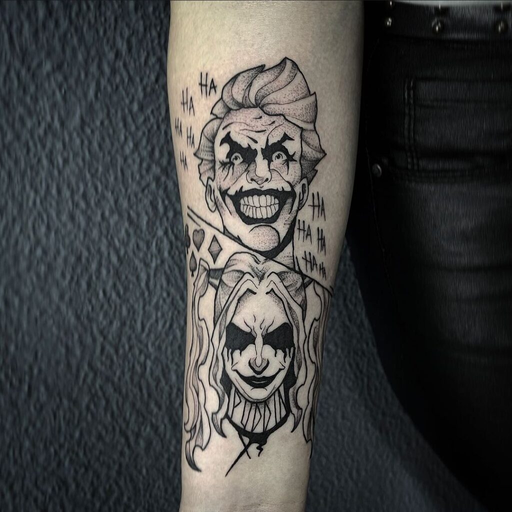 Joker And Harley Tattoo
