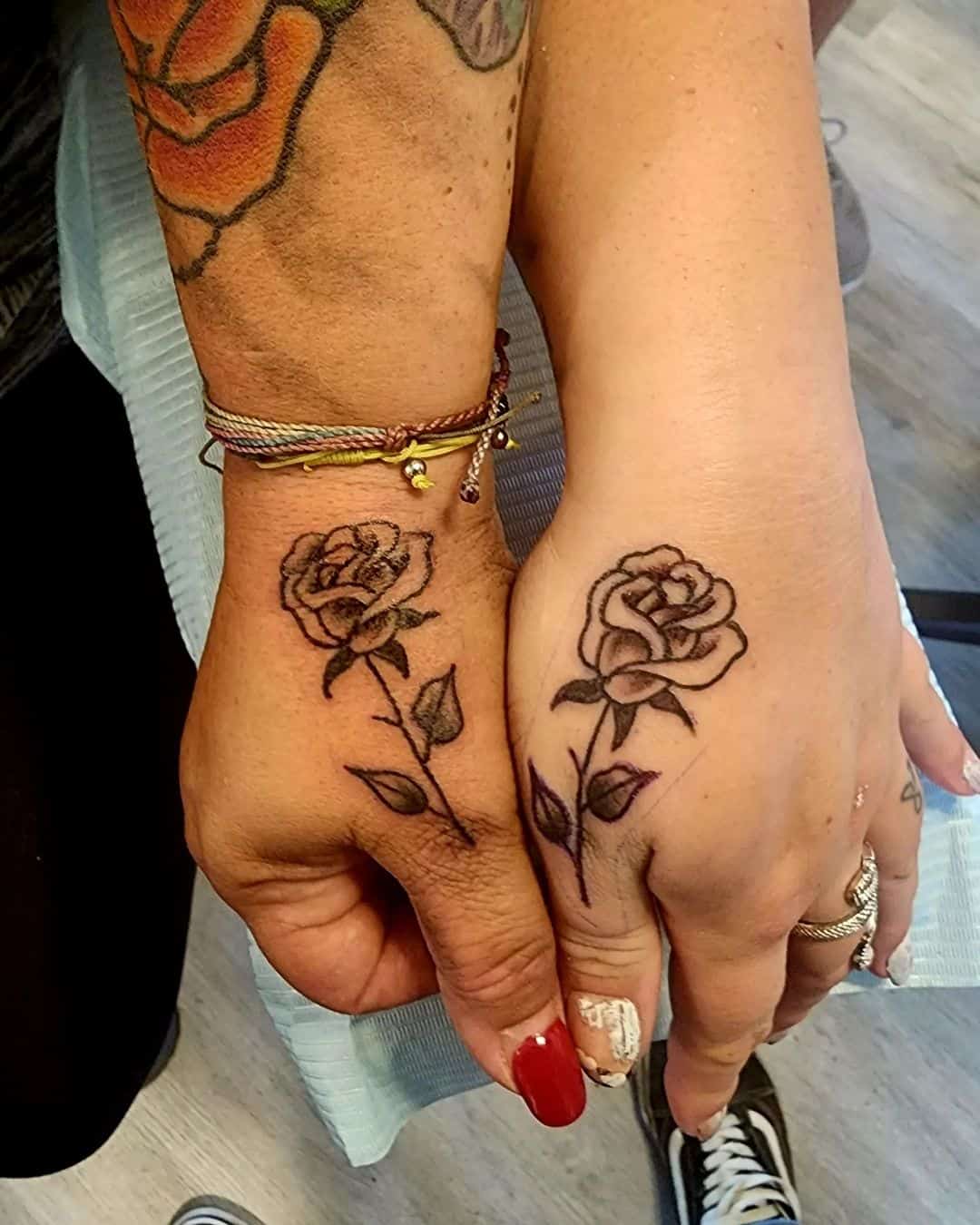 Roses for best friends