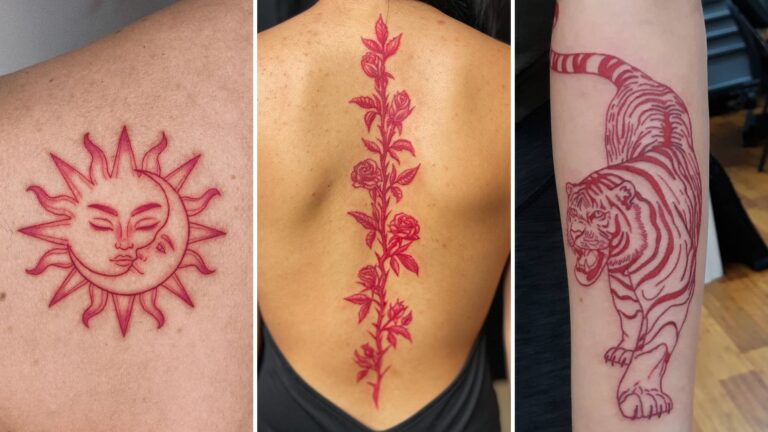 12 Red Tattoo Ideas You&rsquo;ll Want To Steal And Recreate