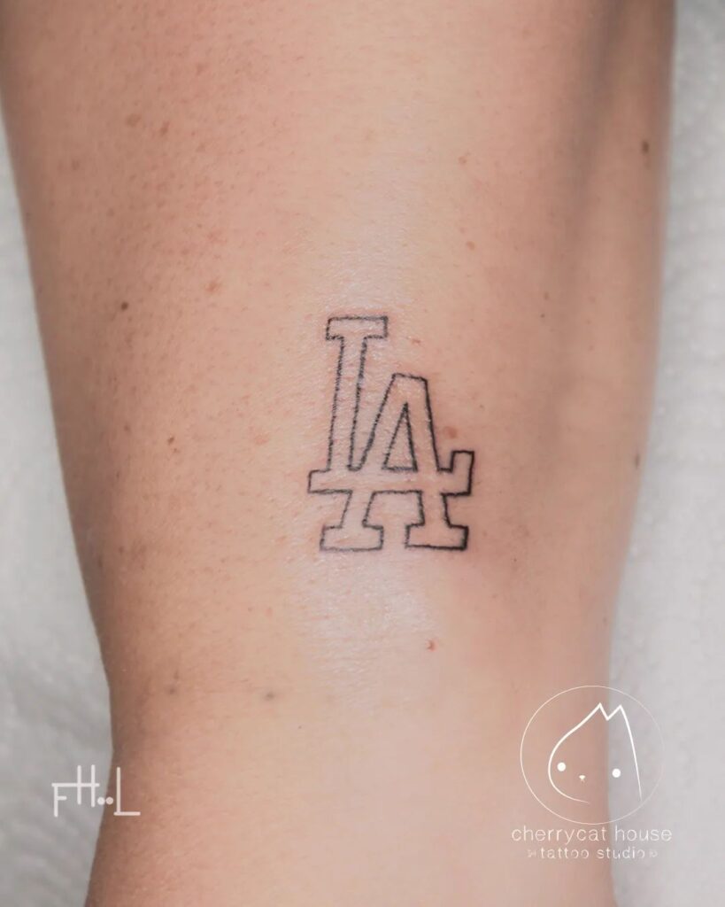 Simple And Small LA Tattoo