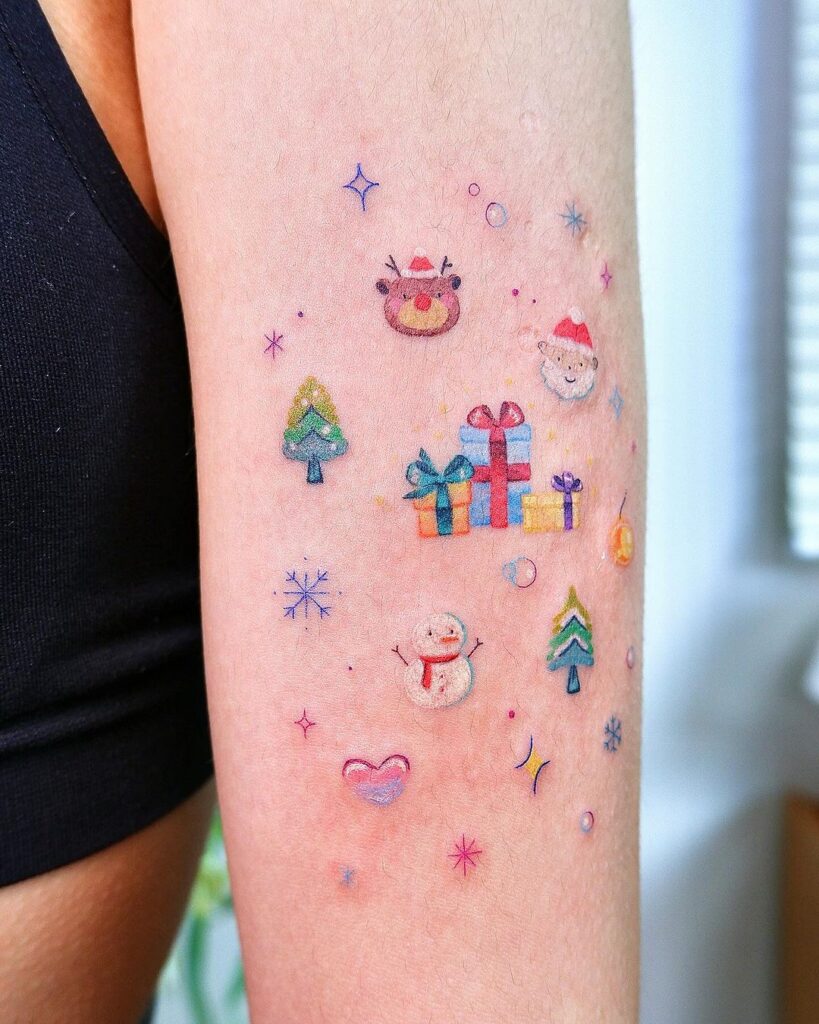Little Christmas Tattoos