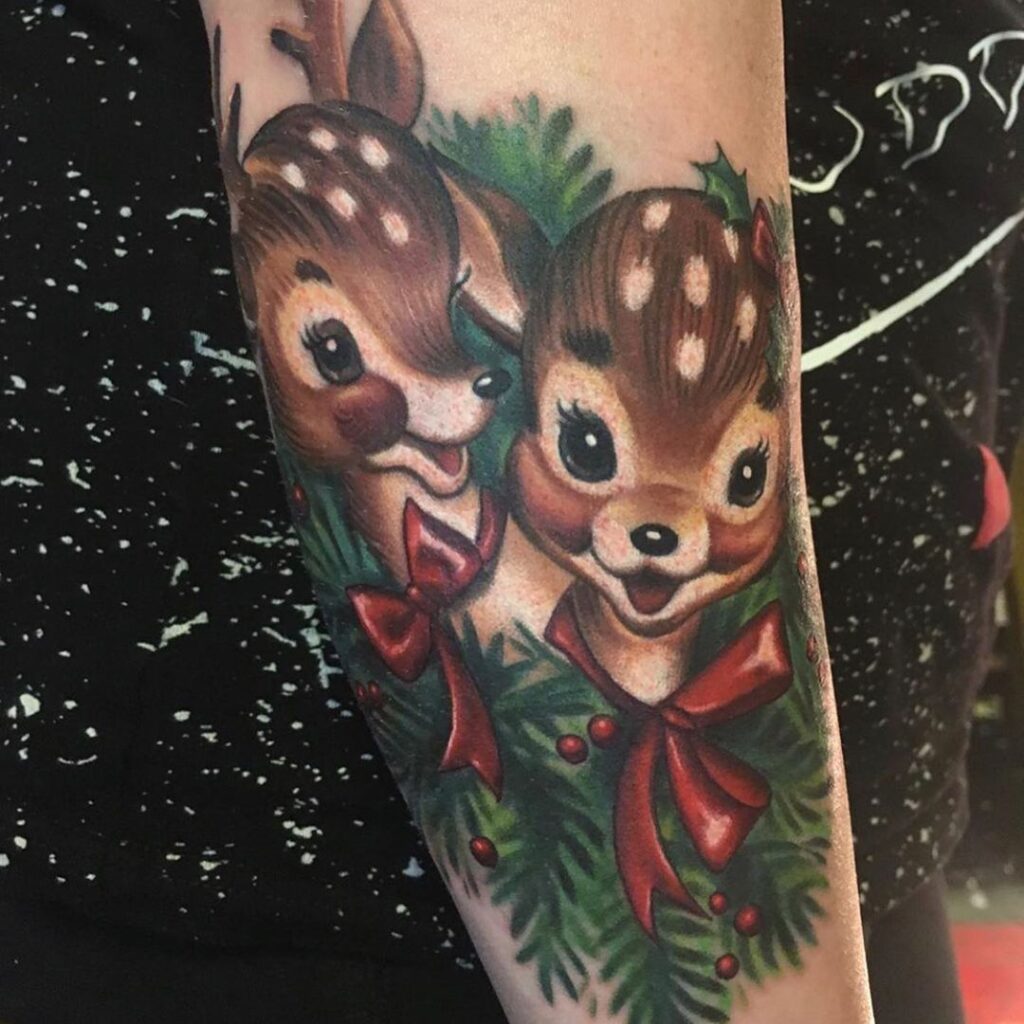 Reindeer Tattoo