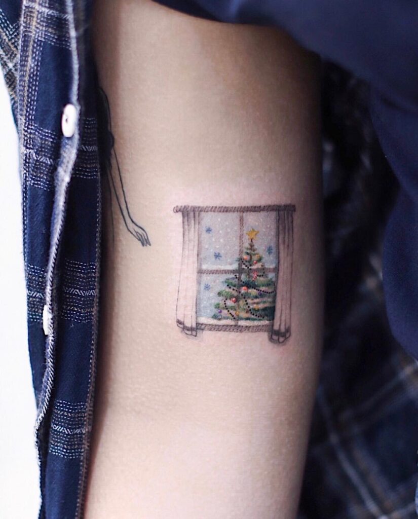 Enchanted Window View Tattoo
