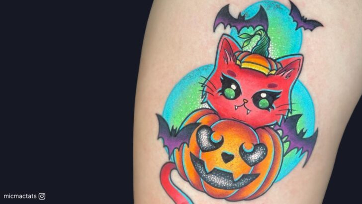 20 Adorably Creepy Halloween Flash Tattoos