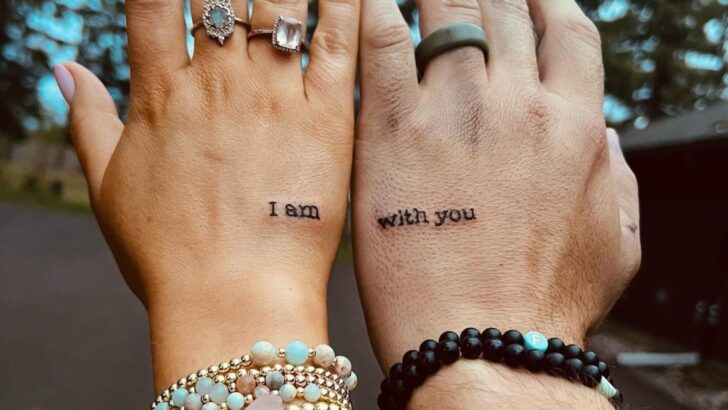 25 Small And Meaningful Tattoos For Married Couples