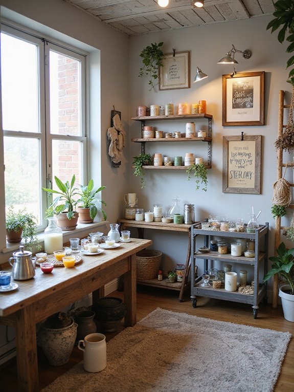 artisanal candle making creativity space