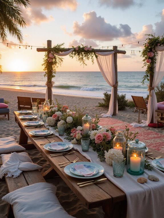 beach wedding decor ideas