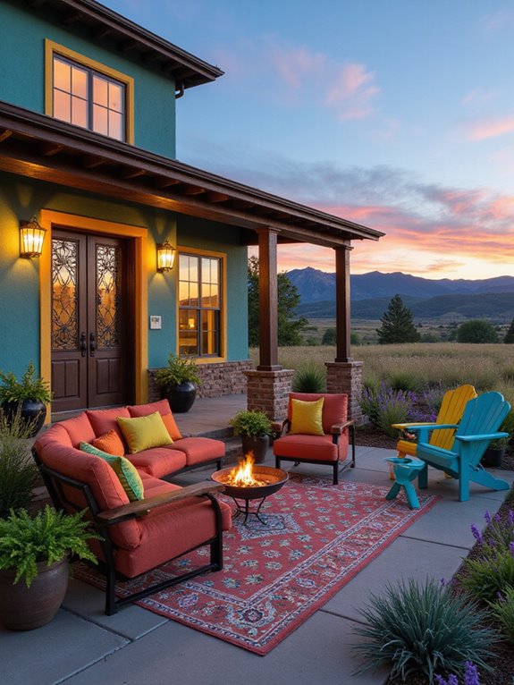 bold color transforms spaces