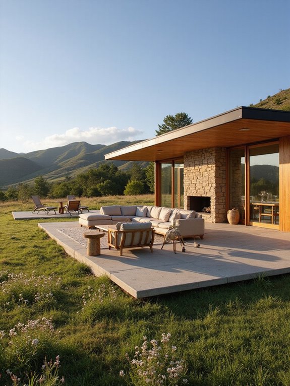 bright airy ranch windows