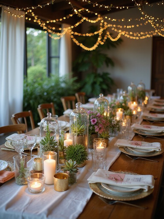candlelit ambiance for weddings