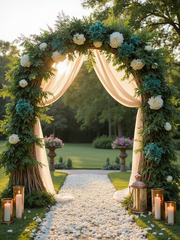 ceremony arch design inspiration