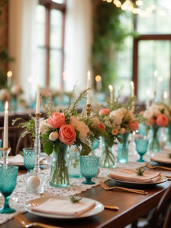 charming vintage glassware collection