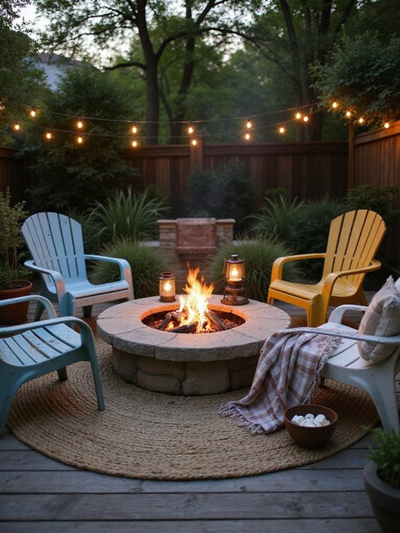 charming vintage metal chairs