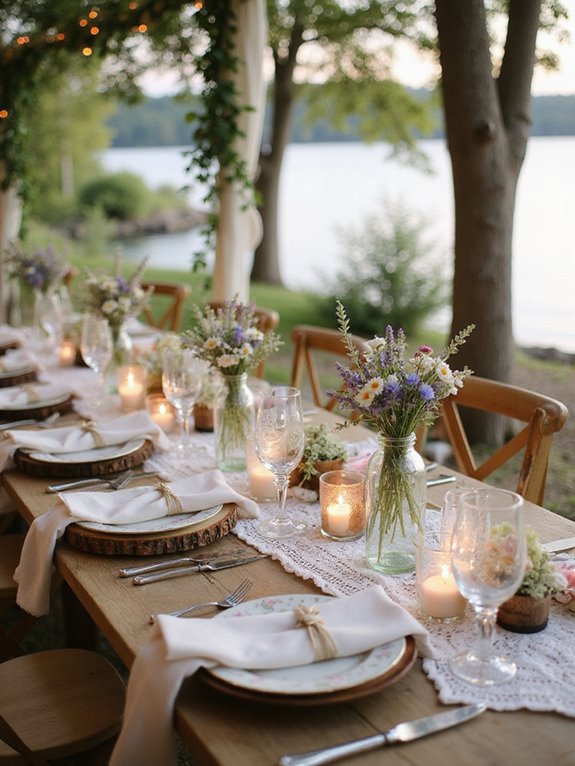 charming vintage table settings