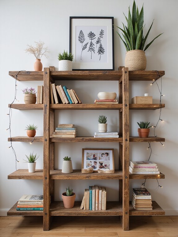chic bookshelf styling tips
