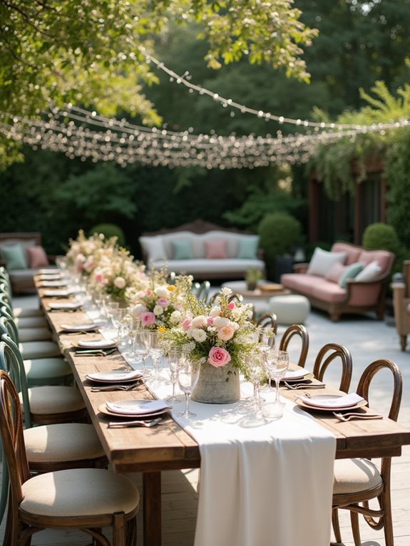 chic cozy lounge arrangements