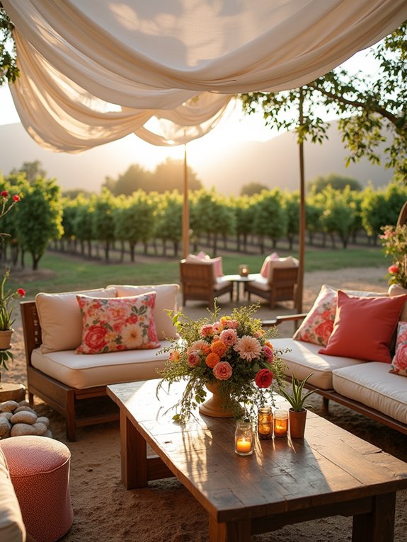 cozy customized seating areas