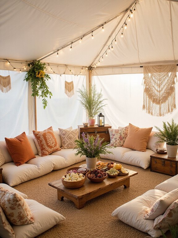 cozy inviting lounge retreats