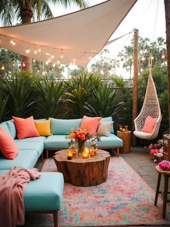 cozy inviting wedding lounge