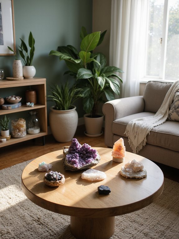 crystals enhance positive energy