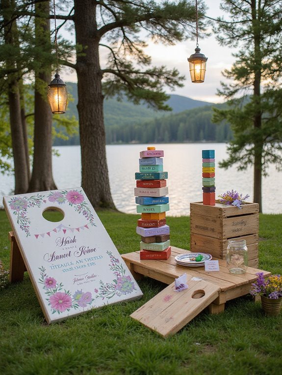 customizable outdoor wedding games