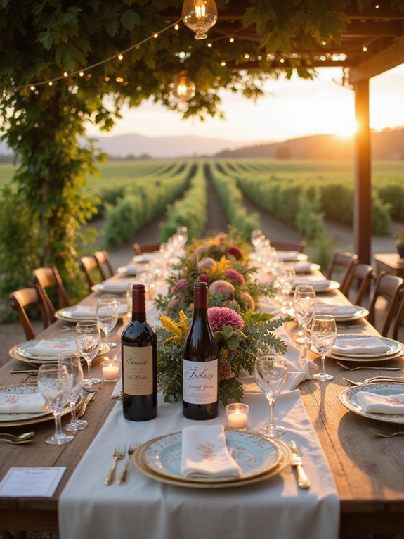 customized wine bottle decor