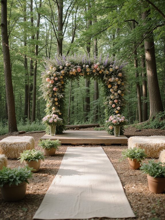 eco friendly wedding decor options