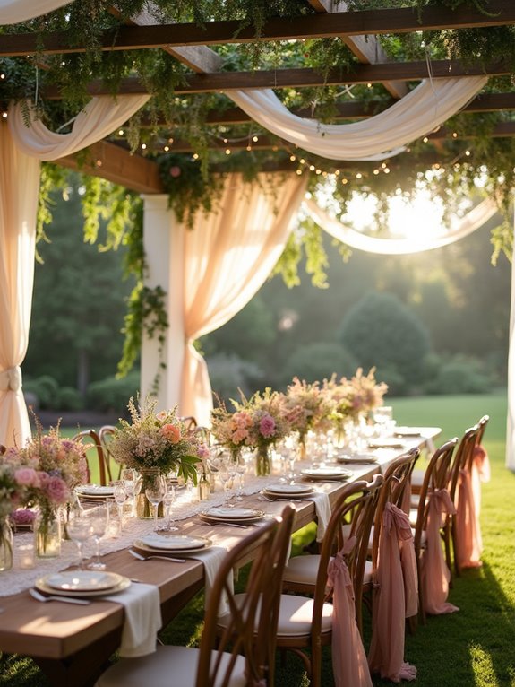 elegant draping fabric transformations