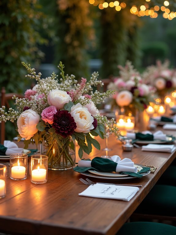 elegant summer floral arrangements