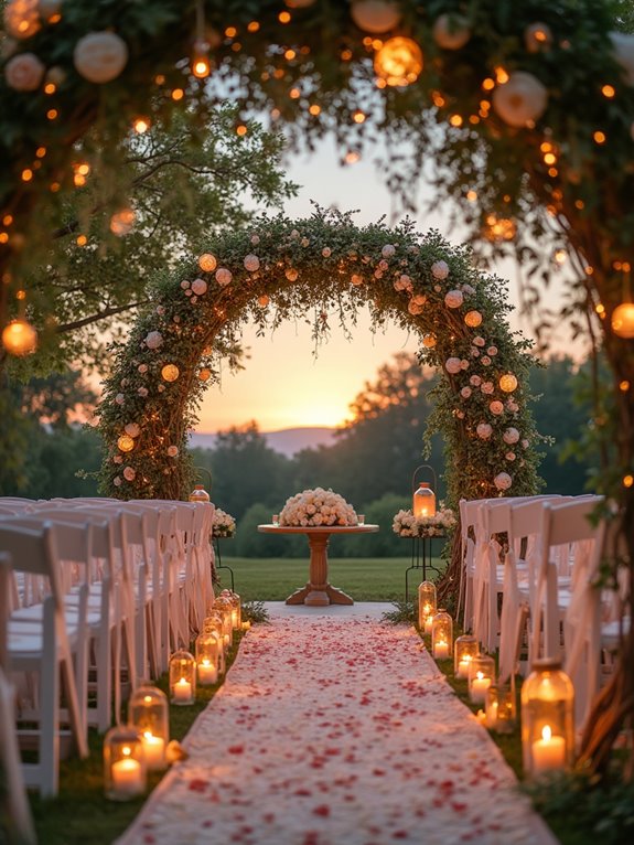 enchanting fairy light canopies