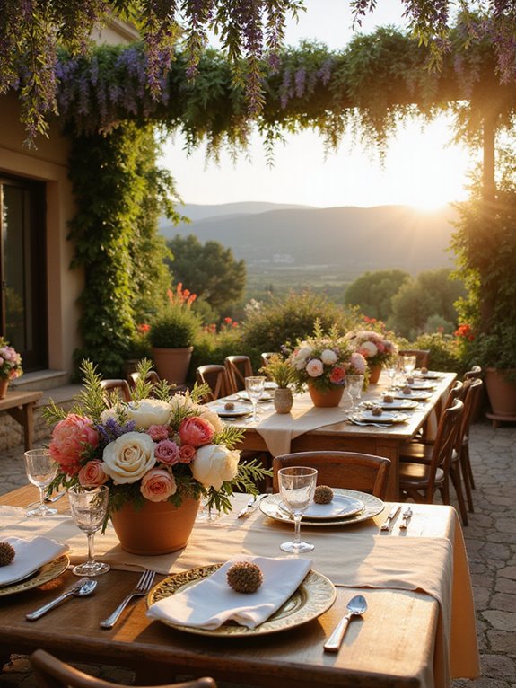 enchanting floral wedding decor