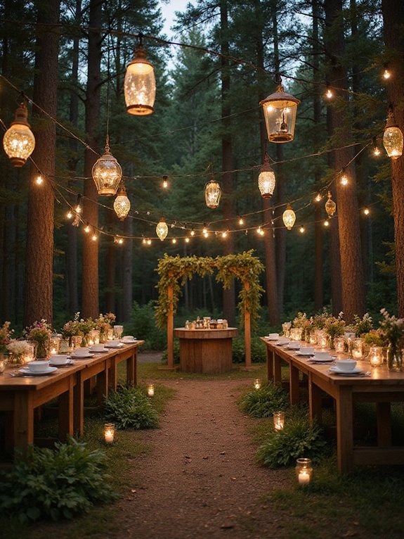 enchanting lanterns and lights