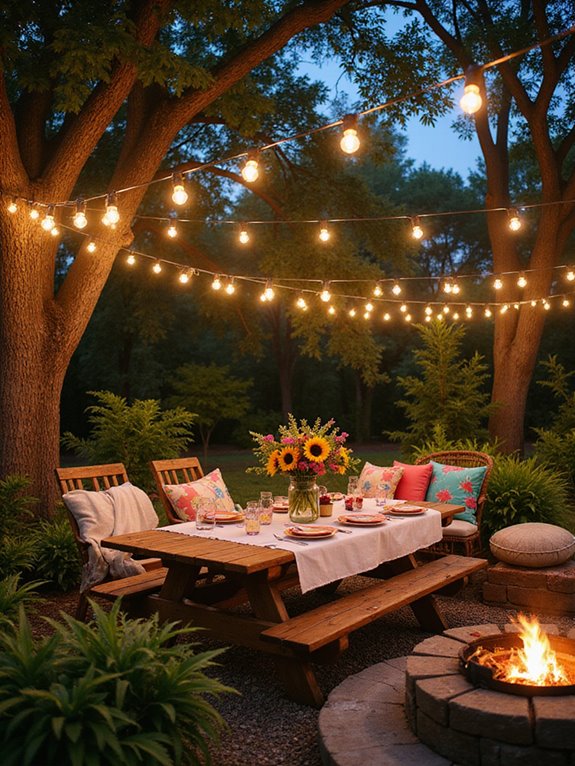enchanting outdoor string lights