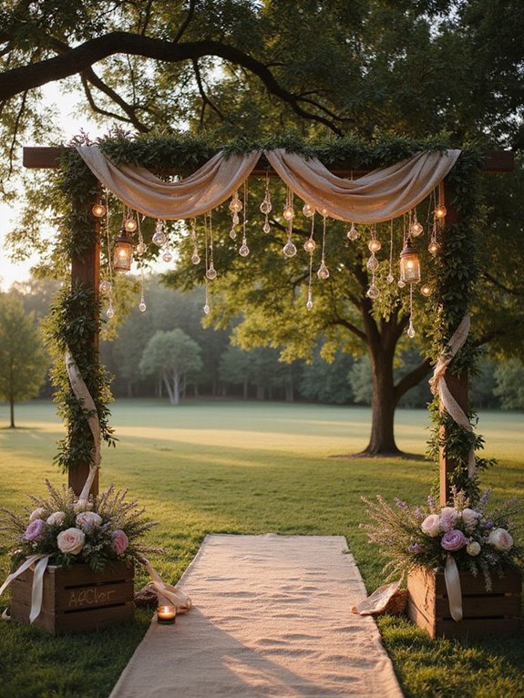 enchanting rustic fairy lights