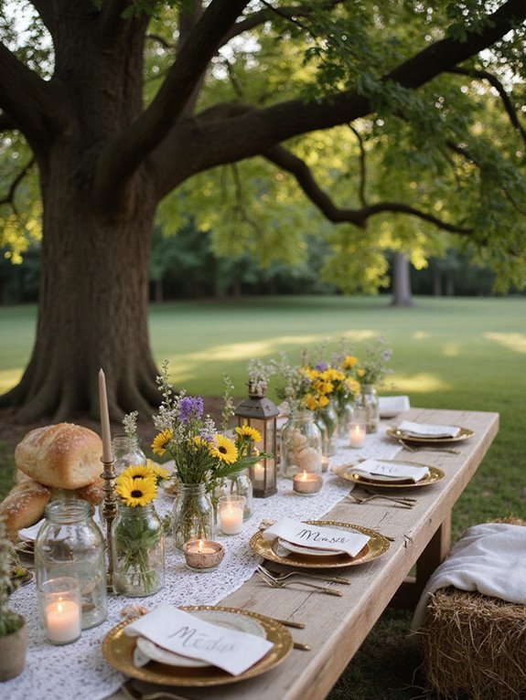 enchanting twinkle light ambiance