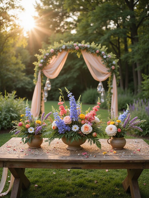 enchanting whimsical floral arrangements
