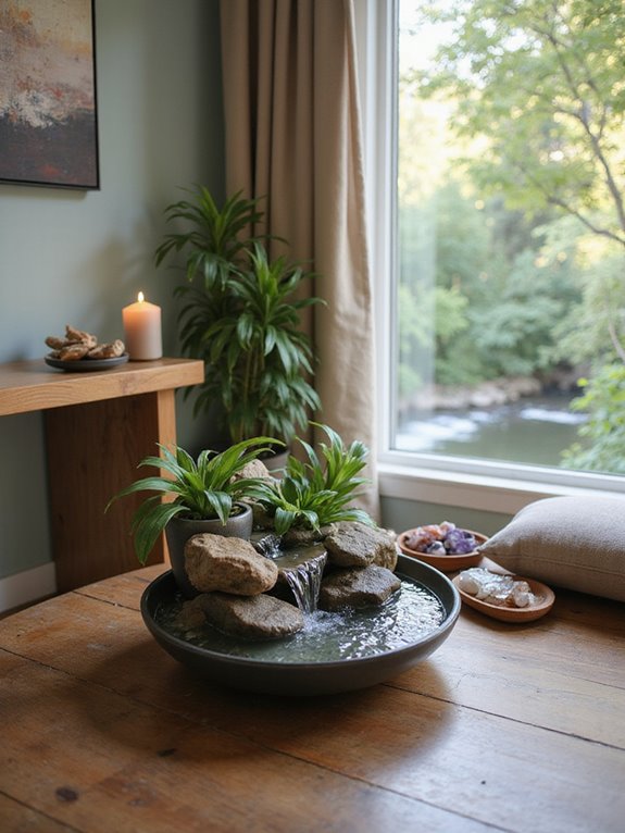 enhance tranquility with water