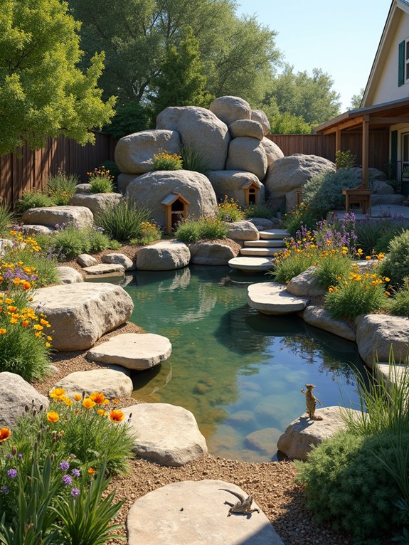 enhancing wildlife habitats with rocks