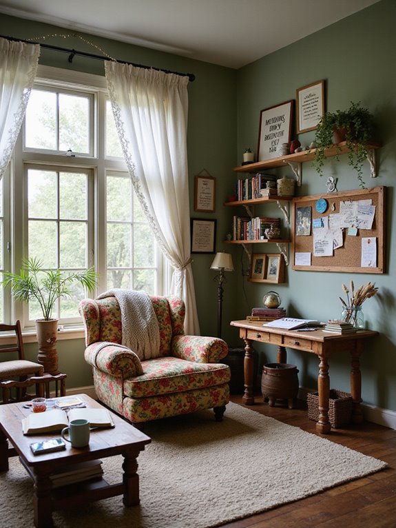 inspiring writing retreat space
