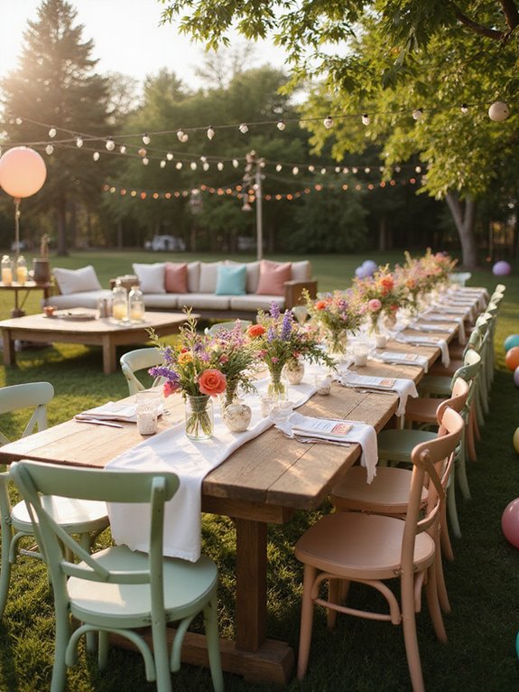 inviting dining and lounge areas