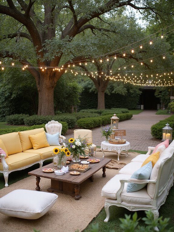 inviting lounge seating arrangements